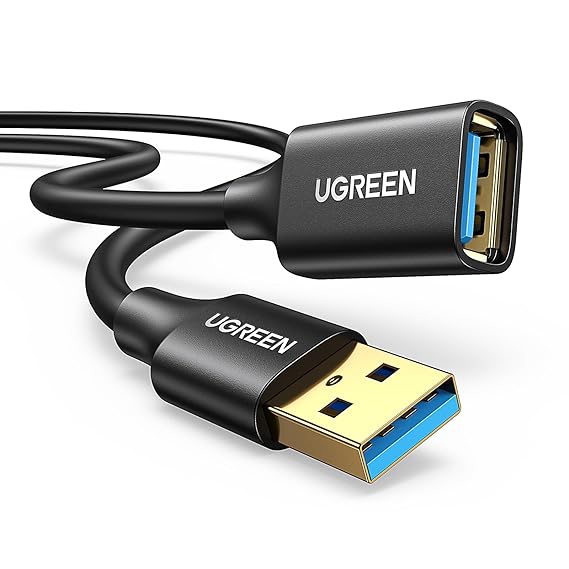UGREEN 1m USB 3.0 Extension Cable A Male to A Female USB Extender Cord 3 feet (10368)