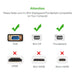 UGREEN Mini DisplayPort to VGA Adapter Thunderbolt Compatible Male to Female Converter Cable MacBook iMac Monitor Black (10437) Ugreen
