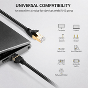 UGREEN 11273 Ethernet cable connected to a laptop