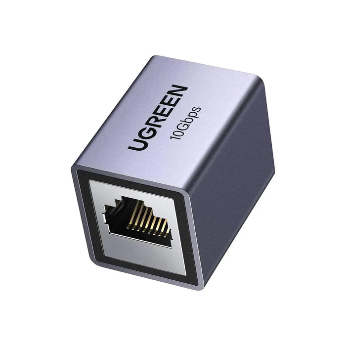 UGREEN Ethernet Extender 10Gbps Coupler Cat8 Cat7 Cat6 Cat5 Cable 328ft Long Distance Aluminum Alloy Shell Space Grey (15117) Ugreen India