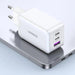 UGREEN 15334 NEXODE 65W 3-Port PD GAN Fast Charger (White) (15334) TeckPot