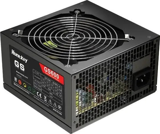Huntkey GS600-500W 80 Plus Certified + White APFC 80 ATX12V V2.3 PSU Power Supply (Black) Huntkey