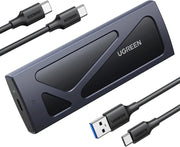 UGREEN NVMe M.2 SSD Enclosure USB 3.2 Gen 2 10Gbps High Speed Aluminum Portable M.2 to USB-C 2230 2242 2260 2280 15512 Ugreen