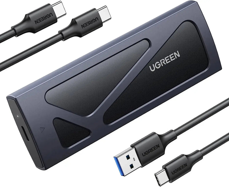 UGREEN NVMe M.2 SSD Enclosure USB 3.2 Gen 2 10Gbps High Speed Aluminum Portable M.2 to USB-C 2230 2242 2260 2280 15512 Ugreen