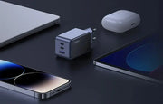 UGREEN Nexode S 65W GaN Fast Charger 3-Port USB-C Wall Charger 2 USB-C PD 1 USB-A MacBook iPhone 15 Galaxy iPad (35042) Ugreen
