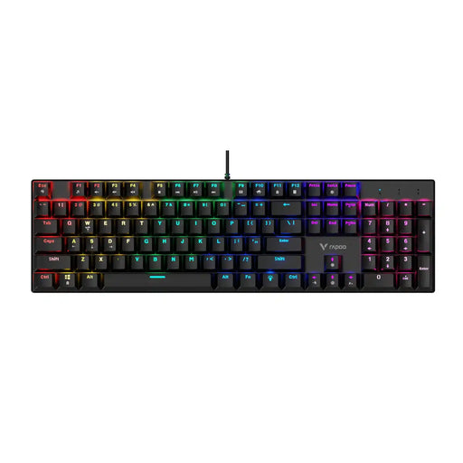 Rapoo V128S Backlit Mechanical Gaming Keyboard & Mouse Combo