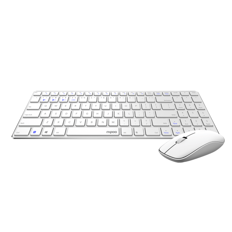 Rapoo 9300M Ultra-slim Multi-mode Wireless Keyboard & Mouse Combo