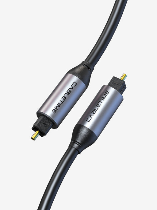 CABLETIME Toslink cable connecting TV to soundbar or amplifier