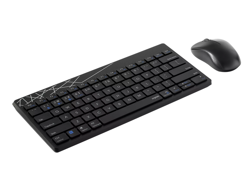 Rapoo 8000M Multi-mode Wireless Keyboard & Mouse Combo