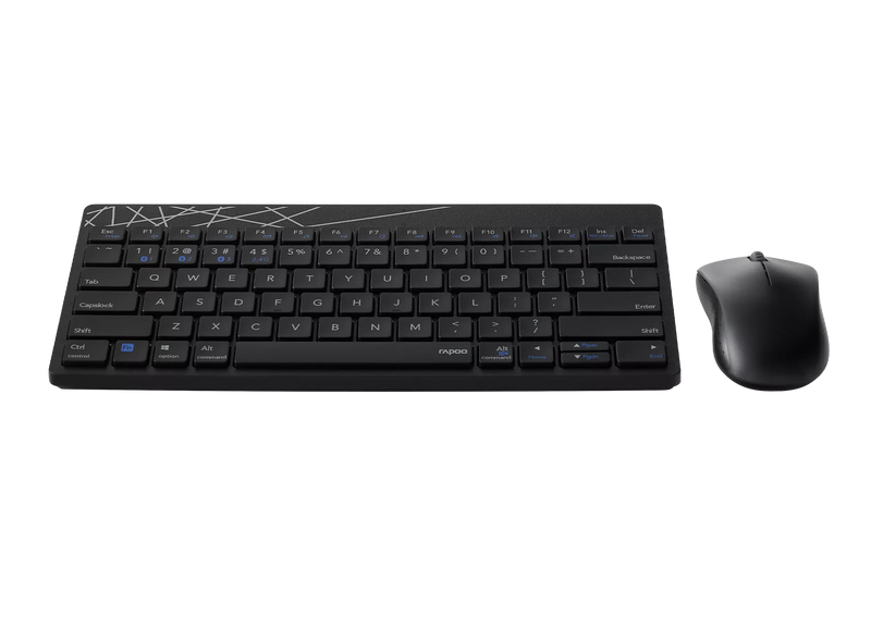 Rapoo 8000M Multi-mode Wireless Keyboard & Mouse Combo