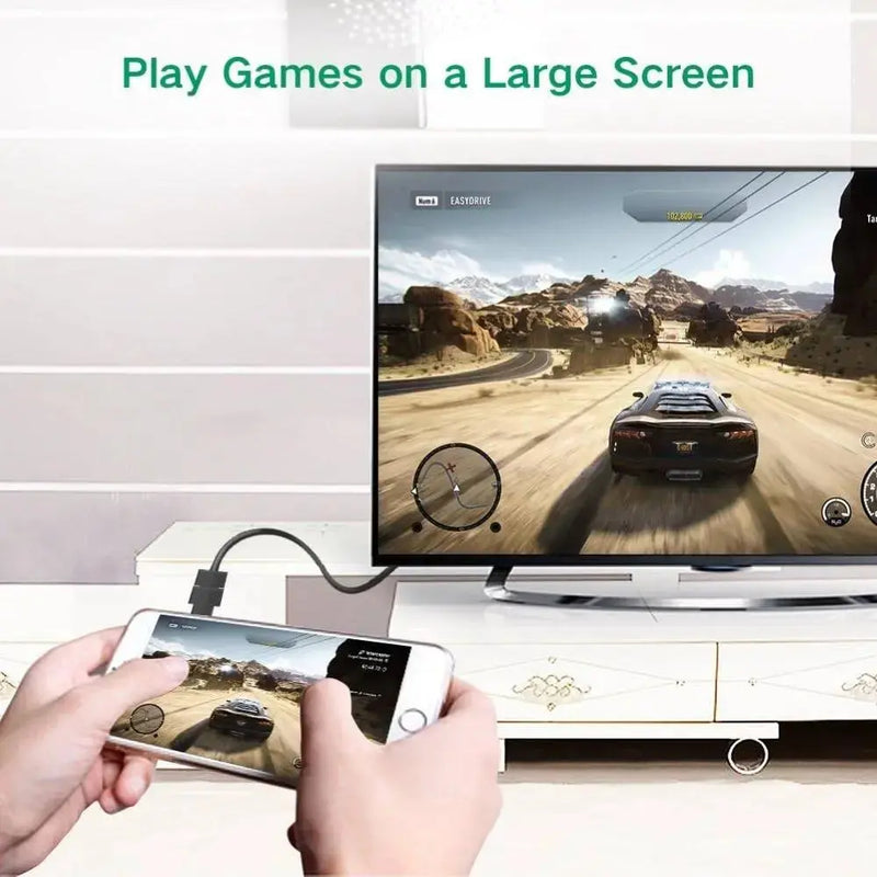UGREEN Micro HDMI to HDMI Adapter Male to Female Converter Camera Tablet Graphics Card HDTV Projector Video 20106 Ugreen