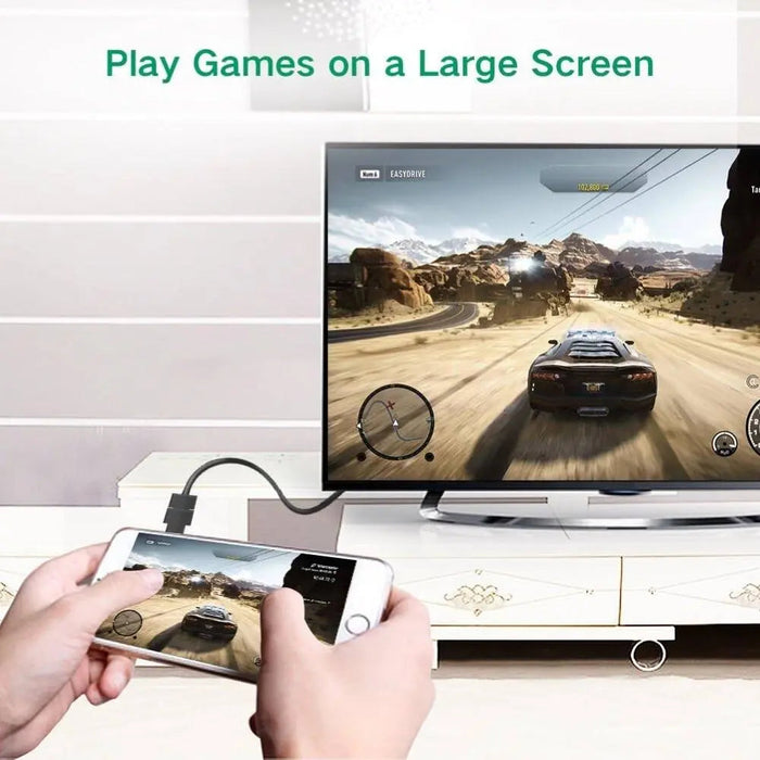 UGREEN Micro HDMI to HDMI Adapter Male to Female Converter Camera Tablet Graphics Card HDTV Projector Video 20106