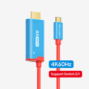 CABLETIME 4K60Hz USB C to HDMI Adapter Cable for Nintendo Switch 2 Mini Dock with PD100W