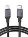 UGREEN 20304 USB C to Lightning Cable 3FT-iPhone Lightning Cable MFi Certified, PD 20W USBC Lightning Cable- Black