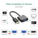 UGREEN 20415 DP Male To VGA Female Converter(Black) Ugreen
