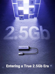 UGREEN USB to Ethernet Adapter 2.5Gb Aluminum USB 3.0 RJ45 Network LAN Dongle Laptop MacBook Air Pro XPS Windows (25051) Ugreen