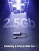 UGREEN USB to Ethernet Adapter 2.5Gb Aluminum USB 3.0 RJ45 Network LAN Dongle Laptop MacBook Air Pro XPS Windows (25051) Ugreen