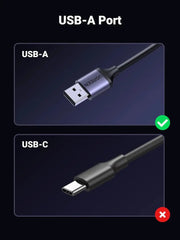 UGREEN USB to Ethernet Adapter 2.5Gb Aluminum USB 3.0 RJ45 Network LAN Dongle Laptop MacBook Air Pro XPS Windows (25051) Ugreen