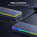 UGREEN M.2 NVMe SATA SSD Enclosure 20Gbps with RGB, USB C 3.2 Gen 2x2 M.2 Enclosure for M Key/B+M Key in 2230/2242/2260/2280, Compatible with MacBook 2024 M4, HP 14pro, iPhone 16 Pro Max, PS5, Switch (25665) TeckPot