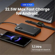 UGREEN 10000mAh Power Bank 20W PD QC 3.0 Two-Way Fast Charging Portable Charger iPhone Samsung Xiaomi OnePlus iPad (25742) Ugreen