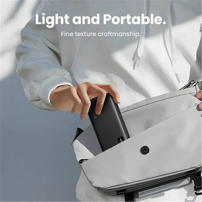 UGREEN 10000mAh Power Bank 20W PD QC 3.0 Two-Way Fast Charging Portable Charger iPhone Samsung Xiaomi OnePlus iPad (25742) Ugreen