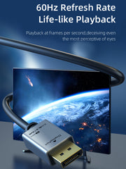 CABLETIME premium DisplayPort cable 4K display performance