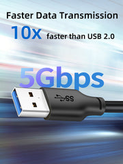 CABLETIME USB 3.0 5Gbps data feature