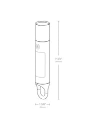 HOTO Flashlight Duo | 1000 Lumens | Multi-Functional Light | 3200 mAh upto 65 hours continuous light | USB Type-C Charging(HTE0021GL / QWSDT002)