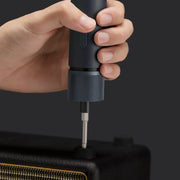 HOTO Electric Screwdriver Kit, 3.6V Cordless Screwdriver Set, Upgraded Capacity, Magnetic Case Lid, Mechanical Knob, 25 S2-steel Bits, 1500 mAh 800 Times, Manual & Electric, USB-C Charging, LED Light - Hoto India