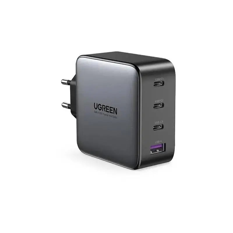 UGREEN Nexode 100W USB-C Charger 4-Port GaN II 3 USB-C 1 USB-A MacBook Pro iPhone 15 iPad Galaxy Steam Deck 15254 Ugreen