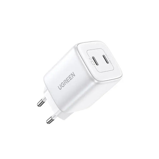 Ugreen Nexode 45W Dual USB-C PD GaN Charger, White (15327/EU) TeckPot