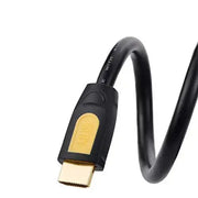 UGREEN 15M HDMI 1.4 Cable Male to Male High Speed Round 1080P@60Hz Full HD Laptop PC Monitor Projector PS4 PS5 Xbox Yellow 11106 Ugreen