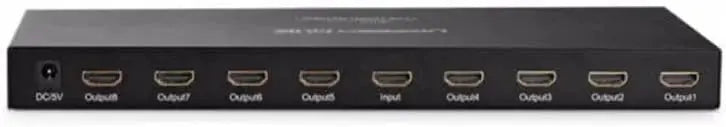 UGREEN 1x8 HDMI Splitter 1 In 8 Out HDMI Amplifier Splitter Full HD 1080P UHD 3D TV Monitor Projector Multi Display 40203EU Ugreen