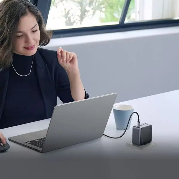 UGREEN Nexode S 100W 4-Port GaN Fast Wall Charger USB-C Power Delivery USB-A Compact Foldable MacBook iPhone iPad (35043) Ugreen