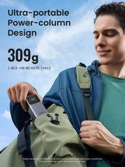 UGREEN Nexode Power Bank 12000mAh 100W PD PPS Fast Charging 1 USB-C 1 USB-A Smart Display MacBook iPad iPhone 16 (35526B) Ugreen