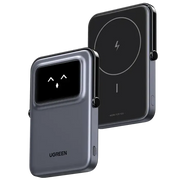 UGREEN Uno Magnetic Power Bank 5000mAh MagSafe Wireless Portable Charger USB C 20W iPhone 15 Pro Max 14 13 Black (35605B) Ugreen