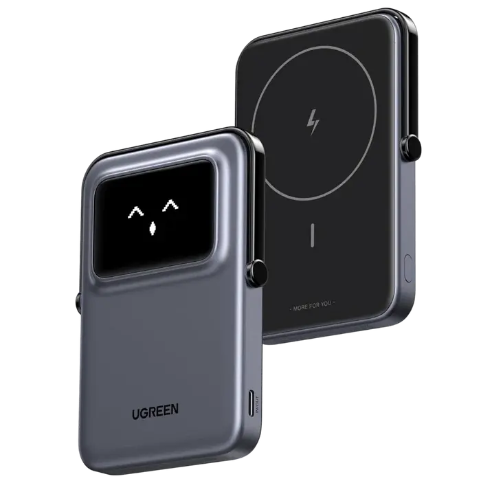 UGREEN Uno Magnetic Power Bank 5000mAh MagSafe Wireless Portable Charger USB C 20W iPhone 15 Pro Max 14 13 Black (35605B)