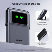 UGREEN Uno Magnetic Power Bank 5000mAh MagSafe Wireless Portable Charger USB C 20W iPhone 15 Pro Max 14 13 Black (35605B) Ugreen
