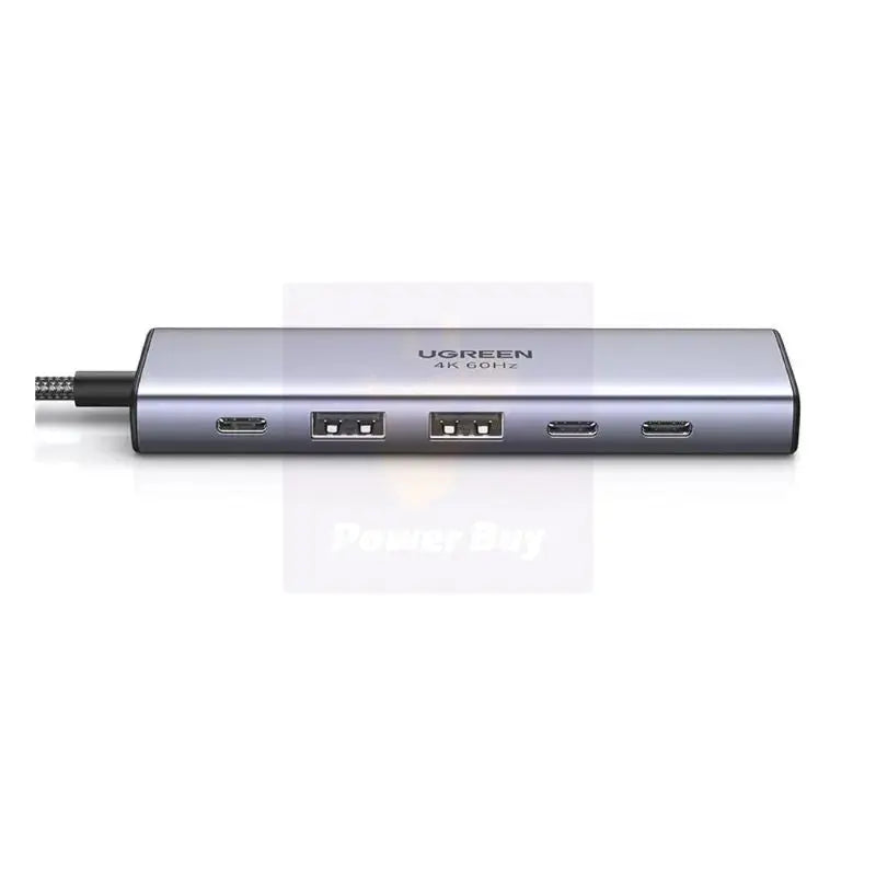 UGREEN 6-in-1 USB C Multifunctional Adapter USB-C to HDMI 2 USB-A 3.2 2 USB 3.2 C PD Power Hub Dock Multi Port (35999) Ugreen