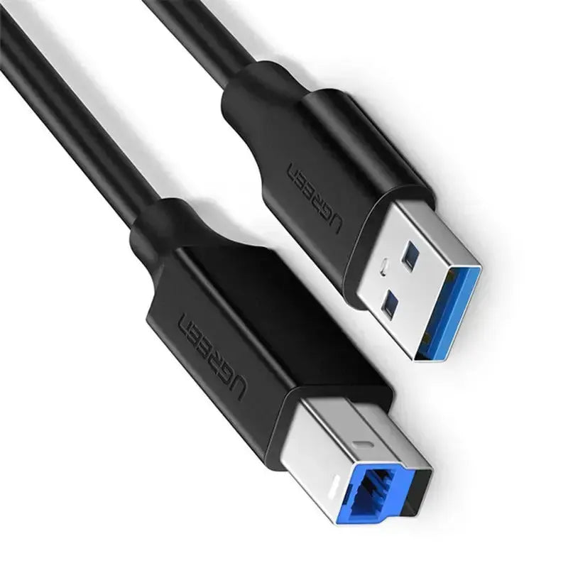 UGREEN USB 3.0 A to B Printer Cable 1M High Speed Male to Male HP Canon Epson Brother Printer Scanner Fax Drive (30753) Ugreen