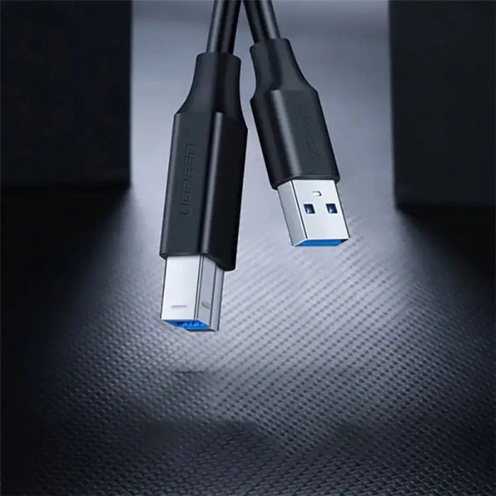 UGREEN USB 3.0 A to B Printer Cable 1M High Speed Male to Male HP Canon Epson Brother Printer Scanner Fax Drive (30753)