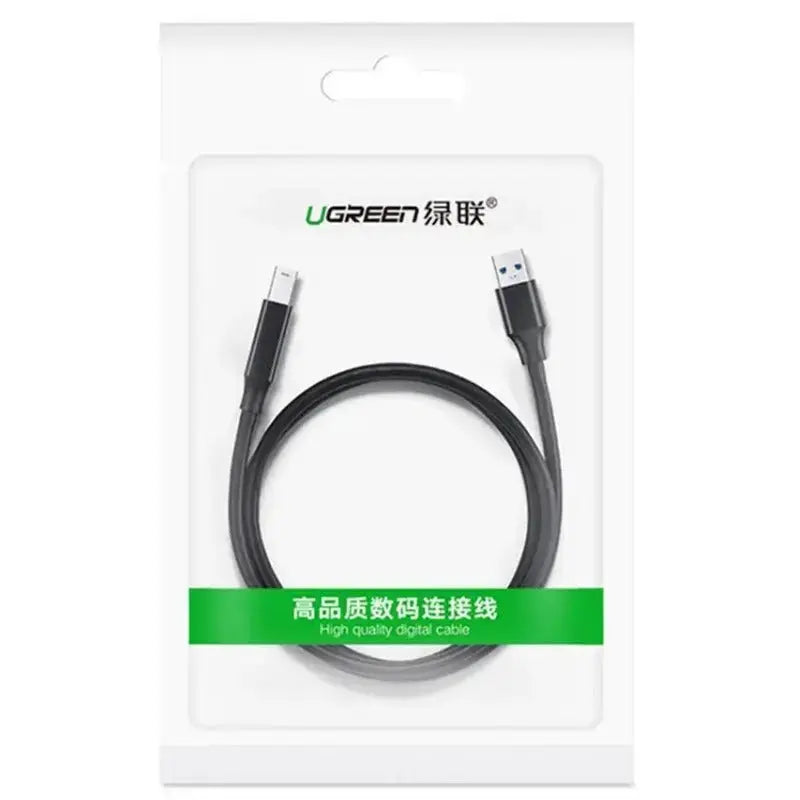 UGREEN USB 3.0 A to B Printer Cable 1M High Speed Male to Male HP Canon Epson Brother Printer Scanner Fax Drive (30753) Ugreen