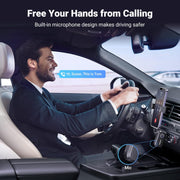 UGREEN CM596 90748 Bluetooth 5.3 AUX receiver free your hands from calling in a car