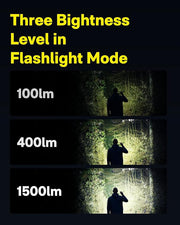 HOTO LED Flashlight High Lumens, Rechargeable Tactical Flashlight Super Bright, IP68 Waterproof(HOE0010GL/ QWSDT005)