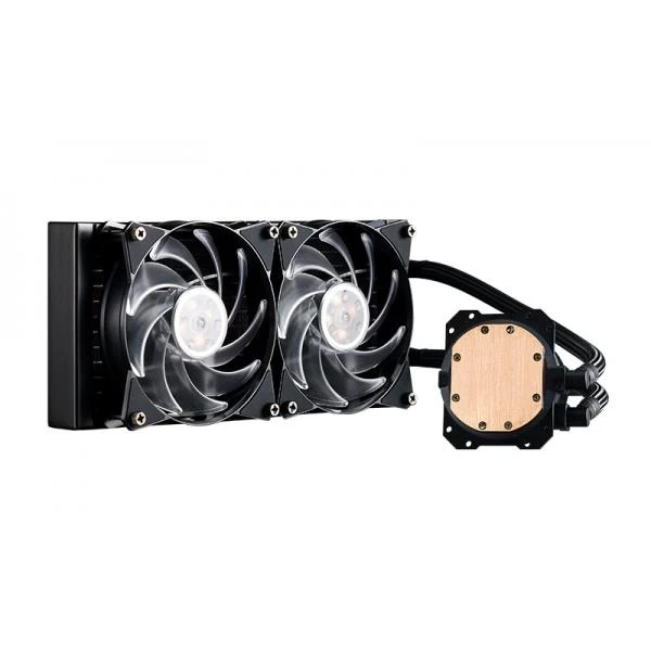 Cooler Master Master Liquid ML240L RGB All-in-one Liquid CPU Cooler with Dual Chamber Pump