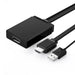 UGREEN 40238 HDMI(Male)+USB(Male) To DisplayPort(Female) Converter 4K*2k UHD 0.5m(Black) Ugreen