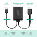 UGREEN 40238 HDMI(Male)+USB(Male) To DisplayPort(Female) Converter 4K*2k UHD 0.5m(Black) Ugreen