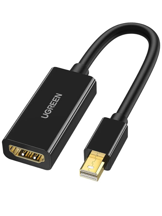 UGREEN Mini DisplayPort to HDMI Converter 4K Thunderbolt 2.0 Adapter Cable MacBook Pro iMac Video Display Cord (40360)