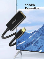 UGREEN Mini DisplayPort to HDMI Converter 4K Thunderbolt 2.0 Adapter Cable MacBook Pro iMac Video Display Cord (40360) Ugreen