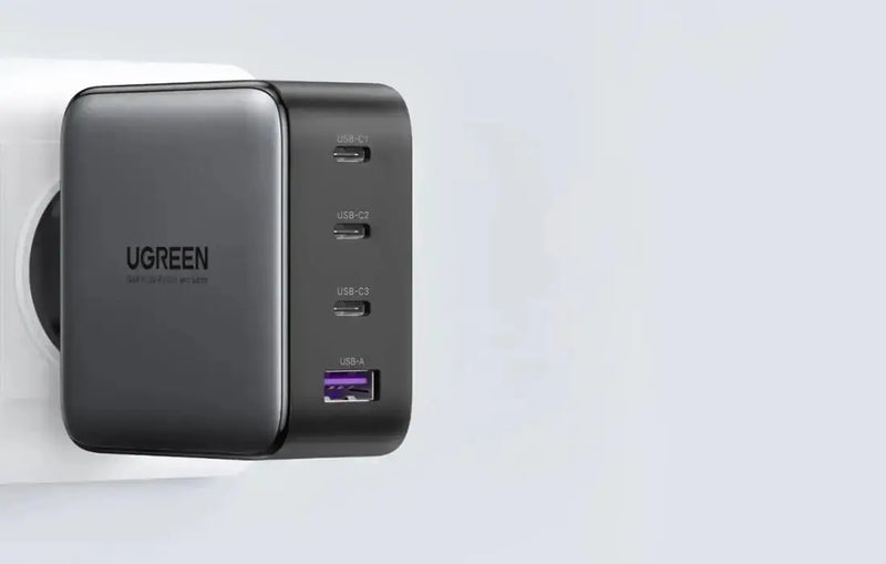 UGREEN Nexode 100W USB-C Charger 4-Port GaN II 3 USB-C 1 USB-A MacBook Pro iPhone 15 iPad Galaxy Steam Deck 15254 Ugreen